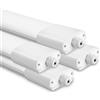 IEGLED Confezione da 4 lampade a LED per ambienti umidi, 60 cm