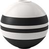 Villeroy & Boch - La Boule Black & White, set da tavola 7 pezzi per due persone, Porcellana Premium