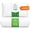 sunwaves 1 Cuscino Memory Foam - Cuscino Cervicale per Dormire 70x40x18 cm, Cuscino per Cervicale Made in Italy, Cuscino Antirussamento, Cuscino Letto in Memory Foam di Prima Scelta