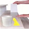 Dinhauyon Tappeti per scale 15×60 cm, accessori per scale antiscivolo, 15 pezzi di tappetino per gradini autoadesivo trasparente, striscia per scale antiscivolo impermeabile, adatto per scale e pavimenti in le
