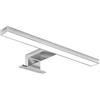 Kovalmax® Lampada led luce naturale 5 w applique da parete specchio bagno argento 300p