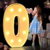 AAIRRA Decorazioni for Matrimoni Marquee Illuminano Lettere E Numeri Lettere Grandi for Tendoni Luci A LED Light Up Lettere Decorazione for Feste di Compleanno Decorazioni Pub Fidanzamento,O,100CM