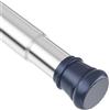 Rod&Trikin Bastone Per Tenda a Pressione Aste Per Tende Senza Forare Asta Telescopica Tenda Bacchette Tende a Pressione Estensibile Argento 83-180CM