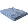 STTS International Coperta in lana vergine, 100% lana vergine, disponibile in diversi colori, 140 x 200 cm, coperta in lana vergine Tirolo, colore: blu (K), 140 x 200 cm