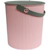 sceltevie Hachiman Omnioutil secchio LL, a norma alimentare (testato), senza tossine e plastificanti, resistente al gelo fino a -20 °C e al calore fino a 120 °C, portata fino a 150 kg, rosa