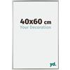 yd. Your Decoration - Cornice 40x60 cm - Champagne - Cornice Decorativa Parete in Plastica con Vetro in acryl - Antiriflesso - 40x60 Cornice - Evry