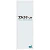 yd. Your Decoration - Cornice Puzzle 33x98 - Bianco Lucente - Cornice Puzzle 500-1000 pezzi - Plastica Cornice portafoto - Annecy