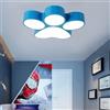 CYMHJ Lampada da soffitto a filo for cameretta dei bambini a forma di zampa di cane, lampada da soffitto a LED a forma di impronta di cane dei cartoni animati, lampadario in acrilico con illuminazione da so