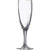 Arcoroc Elegance 37298 Flute in vetro di champagne, senza contrassegno di riempimento, 12 pezzi, 170ml