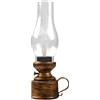 Generico 3PCS Lampada ad Olio Elettronica, Lampada da Tavolo Vintage Senza Fiamma, Olio da Campeggio Alimentato a Batteria Luce, Lampada Decorativa Luce Notturna per la casa, Ristorante (Rame)