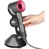 YCHF Supporto Per Asciugacapelli Supersonic Per Dyson In Lega Di Alluminio Con 10% PVC E 90% Acciaio, Organizer Da Bagno, Colore Grigio, Dimensioni 27,5 Cm X 14 Cm