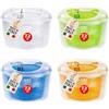 AKITAInk Centrifuga Insalata 7,2L - Asciuga Verdura con Cestello e Contenitore Trasparente, Diametro 29 cm, Colori Assortiti, Ideale per Lavare e Asciugare Verdure
