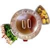 Sprizzer - Set Aperitivo 2 Box Trasparenti per Snack e Alimenti, da Agganciare al Serbatoio Machine per lo Spritz, Vaschette per Aperitivo Stabili e Facili da Montare e Rimuovere