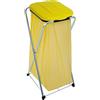 Artex Spa 21.07.11 Eco-Grid-1 Portasacchetto con Coperchio per Raccolta Differenziata, Giallo, 36 x 42 x 78 cm