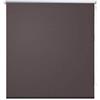 vidaXL Tenda a Rullo Oscurante Argento Riflettente con Catena Tapparelle Veneziane Persiane Tendaggi Casa Guida PVC 84,4x175 cm Beige