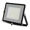 V-TAC Faro LED SMD Chip Samsung 100W 120Lm/W Colore Nero 4000K IP65