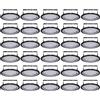 Gowtall 100W Alta Luce Della Baia, 30 Pcs UFO Interni Lampadario 10000LM 6500K Luce Bianca, LED Faretto, Impermeabile IP65 Fari Risparmio Energetico Farettoper Officine,Fabbriche,Supermercato, Campi daCalcio