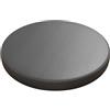 Hruile Cuscino rotondo per sedia in ecopelle, con memory foam, di supporto, impermeabile, per interni, decorazione per casa, cucina, sala da pranzo, bistrò, bar, patio e giardino (30 cm, grigio scuro)
