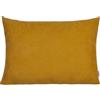 beties Serie di tonalità - Federa per cuscino da circa 25x35 cm, Premium tinta unita, piccola federa da azienda tedesca, consistenza ciniglia in qualità per arredamento - Giallo curry