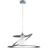 Belight Sospensione Moderna 1 Luce Ferro Taglio Laser Grigio