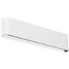 Ideal Lux Delta - Lampada da parete a LED, 41 cm, 3000 K, colore: Bianco