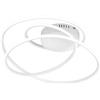 RL LIVE YOUR LIGHT Reality, Plafoniera, Bologna incl. 1 x LED,SMD,36,0 Watt,4000K,5100 Lm. Plastica, Bianco, Finitura: Metallo, bianco opaco L:50,0cm, L:48,0cm, A:28,0cm Dimmerabile tramite interrutto,IP20,4000K