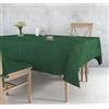 Cieffepi Home Collections MULTICOLOR Tovaglia da tavola in varie dimensioni e colori (Verde Scuro, 140 x 400 cm)