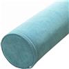 ZZDZW Cuscino Rotondo Cilindrico Cuscino A Rullo Lungo Cuscino Cervicale Rotondo Supporto Iombare Cuscino, Cuscino Cilindrico Con Fodera Rimovibile Per Dormire/sedia/auto/divano(Turquoise,12x45cm/4.7x17in)