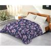 BANZAII TEXTILE INNOVATOR ONLINE Banzaii Trapunta Invernale in Ecopiuma da 380 gr/mq anallergica e traspirante - Piumone Caldo e Morbido - Prodotto in Italia - Due piazze Matrimoniale 260x260 cm, Anna Blu