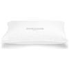Zenoni & Colombi | Cuscino Guanciale Premium da Letto in Piumino e Piuma d'oca con Fodera in 100% Cotone, Anallergico e Antiacaro | Made in Italy | Gardena