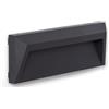LEDKIA LIGHTING LEDKIA Segnapasso LED da Superficie Chester IP65 2W Grigio 4000K Bianco Nat