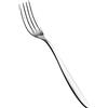 Salvinelli Fast Forchetta da Tavola Acciaio Inox 18/10, Forchetta Lunga 12 Pezzi, Spessore 2,5 mm, Made in Italy, Finitura Lucida