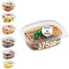 Generic GM 50 Vaschette per Alimenti Riutilizzabili con Coperchio Ovali Trasparenti in Pet Misura 375 cc Contenitori con Coperchio Unito Trasparente Vaschette per Alimenti Riutilizzabili Chiusura ermetica