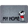 IlGruppone Peanuts Zerbino Ingresso Rettangolare 40 x 60 Cm Tappeto Ingresso Asciugapassi Tappetino Antiscivolo Interno Estero Originale Idea Regalo - MyHome