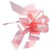 PuntoCasaStore 50 Nastri COCCARDE AUTOTIRANTI GRANFIOCCO Confezione Regalo Auto Antenna SPECCHIETTO Feste Varie Misure E Colori Alta QUALITA' (Nastro 5 CM DIAM. 18 CM, Rosa (INA))