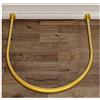 ADZQM Bastone per Tende per Camerino Negozio di Abbigliamento Tenda per Spogliatoio Mensola ad Anello a Forma di U Asta per Tenda da Doccia-Bagno, Guardaroba (Colore : Oro, Dimensioni : 100x100cm)