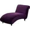 CHNSHOME Copri chaise longue elasticizzato senza braccioli per soggiorno copertura Fodera per Chaise Longue