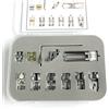 evernice Set di 11 piedini per Pfaff 74 79 85 95 284 285 295 296 297 360 801 809 905 Expressio Select 2.0 6000 7000 Serie CV