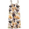 BuFanRenm Camicia da Notte da Donna,Camicia da Notte Estiva Camicia da Notte in Cotone Lavorato a Maglia con Stampa Floreale Abito Intimo Taglie Forti