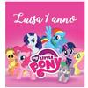 irpot 48 Adesivi personalizzabili in varie grafiche per varie cerimonie compleanno battesimo comunione cresima segnaposto (my little pony)