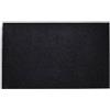 vidaXL Zerbino Nero 120x180cm in PVC Antiscivolo Tappetino Ingresso Nettapiedi