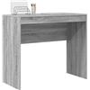 vidaXL Scrivania Grigio Sonoma 90 x 40 x 76 cm, Scrivania compatta, Stile Moderno, Spazio ergonomico, Tavolo per Scrivere, Mobile Resistente per stanze Piccole