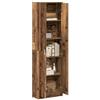 vidaXL Guardaroba Legno Vecchio 55 x 25 x 189 cm Legno Multistrato, Armadio Moderno Rettangolare per Camera da Letto, con Porte a Battente, in Legno ingegnerizzato, Spazio Ampio
