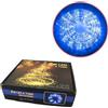 Generico Tubo Luminoso di Natale 6m LED BLU I-50002| Impermeabile per Esterno | 8 Modalità di Illuminazione | 230V | Classe Energetica G | Decorazione Festiva per Giardino, Terrazza, Albero di Natale