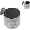 HOME Sale Pepe Salnitro Bollitore Latte Antiaderente Pentola 10 cm, Metallo, Nero, 5,51 x 4,33 x 3,54 cm