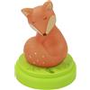 ANSMANN Luce LED volpe - Lampada notturna volpe per bambini con Timer e sensore Touch - Lucina bimbi per comodino cameretta - Baby Light
