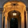ChaoZan Lampada a Sospensione Metallo Lampada da soffitto in Nero Antico Rustica E27 Cortile Lampadario Impermeabile Alluminio Lampada da Esterno Plafoniera per Giardino Corridoio Balcone Portico