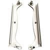inferramenta Coppia Staffe Tipo Inoxa Compagnucci Per Scolapiatti E Vaschette Raccogligocce | Vari Tipi Disponibili | Design Moderno | Facili Da Installare (X2)