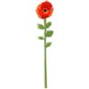VESTA Fiore decorativo Funny Flowers - Papavero - 9xH40,5 cm - Cristallo acrilico - Made in Italy