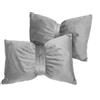 Russo Tessuti Cuscino Arredo Home Decor FIOCCO Velluto Papillon Cucina Living Fancy Bedroom 2 CUSCINI Grigio